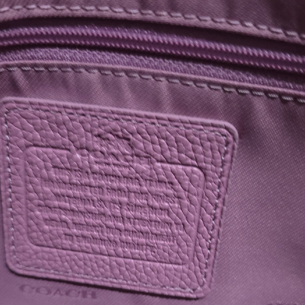 Coach Light Pink Satchel Bag - Picture 8 of 16